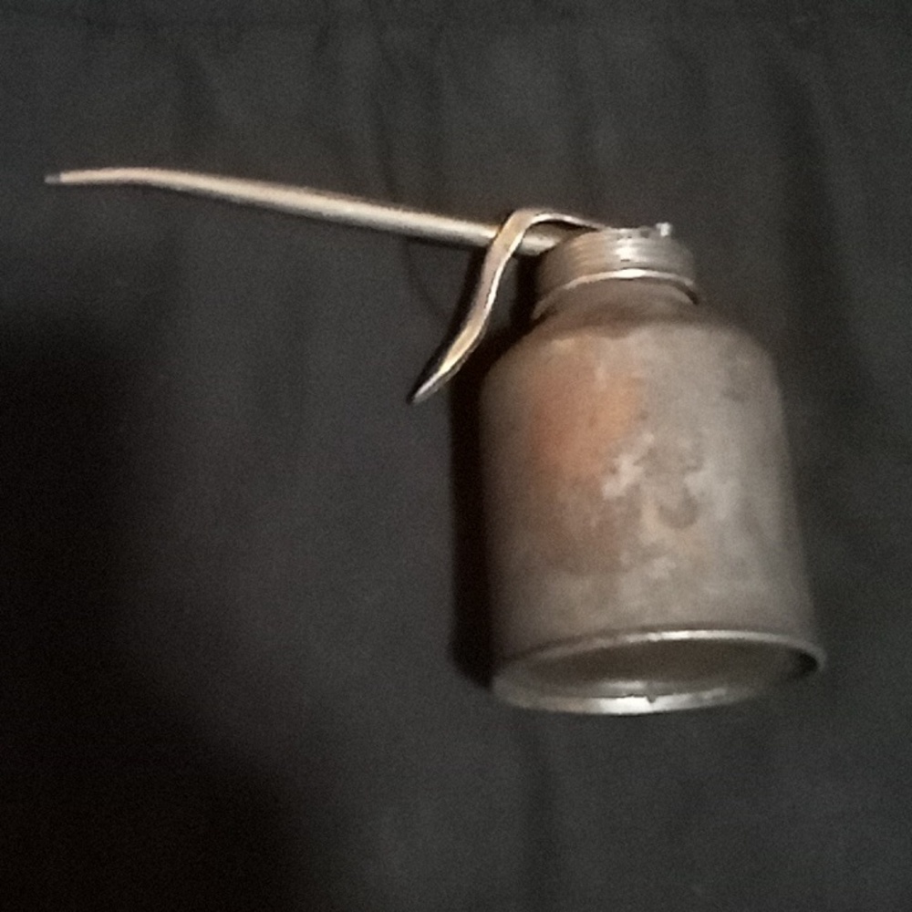 Vintage Plews Oil Can